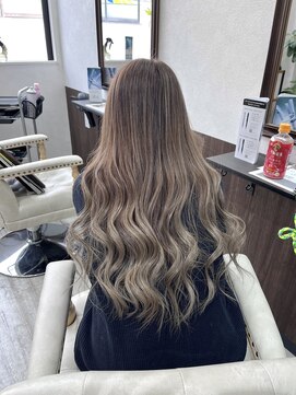 ベルヘアーデザイン 堺東(Belle hair Design) グラデーション/外国人風/レイヤーカット/ケアブリーチ/堺東