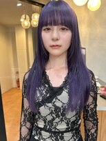 ウェイビーズ(WAVY'S) xブリーチ/イメチェン/ホワイトブロンド/外ハネボブ/美髪/