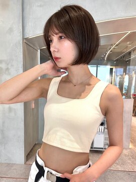 シー バイ ロンド 新宿(Sea by Lond) 【大重】ナチュラル韓国ショートボブ/新宿/髪質改善/縮毛矯正