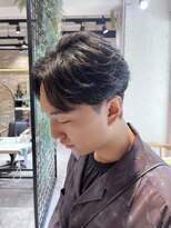 ゼスト 三鷹店(ZEST)&nbsp;フェザーパーマ/センターパート/韓国ヘア/吉祥寺/三鷹