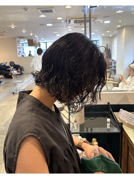 ヘアーブレイス(hair brace) ボブ×パーマ