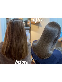 【大倉山駅徒歩2分】素髪を綺麗に魅せるカラーをご提案！髪質改善メニューに徹底的にこだわっています