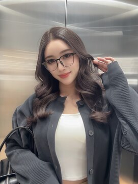 ラピス 渋谷本店(Lapis) ココアグレージュ/パールアッシュ/レイヤーカット/髪質改善