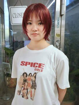 ノラ シブヤ(NORA) ☆ショートレイヤーウルフカットショートウルフレイヤーカット