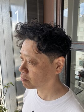 マノン バイ エイチ(MANON by H) アップバングパーマ