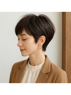 スープレックス ヘアーデザイン(SOUPREX HAIR DESIGN) 美シルエット大人ショート　20代 30代 40代 50代 60代