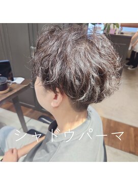グッドネイバーズ 流山おおたかの森店(GOOD NEIGHBORS) シャドウパーマ×かきあげバング