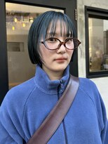 プール(POOL)&nbsp;moss green bob