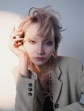 クペウヘイヴン(cope'u HAVEN) 原宿/ウルフカット レイヤー デザインカラー ルーツカラー