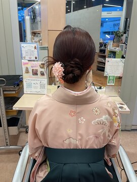 ウェーヴ 浜松小豆餅店(wave) 卒業式×袴着付け