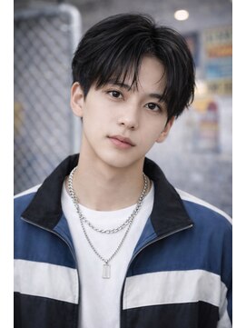 リリー シンジュク(Lilly) 【Lilly新宿】＃センターパート＃韓国＃刈り上げ