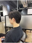 ショートウルフ/センターパート
