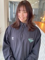 リル 四条河原町(LiLu)&nbsp;ミディアムレイヤーくびれレイヤー外ハネミディアム小顔レイヤー