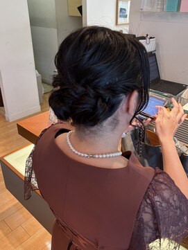 トリッカ シブヤ(TRICCA SHIBUYA) 結婚式/参列/お客様スタイル/お呼ばれ/ドレスヘア/シニョン