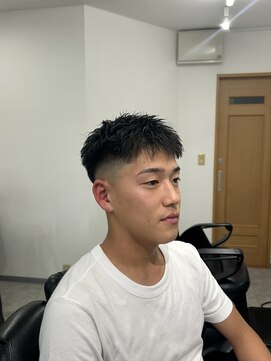 岡田理髪処 ラフクロップフェード