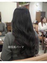 ポケット 渋谷(POCKET)&nbsp;韓国風パーマ/コテ巻き風パーマ/韓国ヘア/レイヤーカット/パーマ