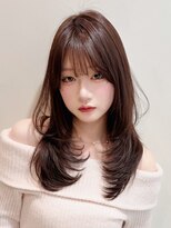 グランド(GRAND) セミロング20代30代大人可愛いひし形ふんわりレイヤー【平島】