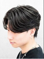 ビカム 名駅EAST(become) 曲がるメンズ縮毛矯正×毛流れセンターパート/名古屋/名駅