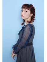 ロジェ(loje) 【LOJE】前髮 短めの【外国人風】編み込みアレンジ☆