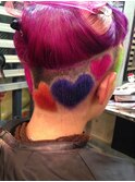 カラフルバリカンアート♪　トリックヘアー