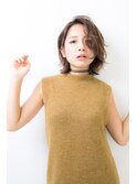 【Bonne Nouvelle】ラフ束感ショートボブ×無造作くせパーマ