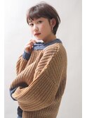 ふんわり耳掛けショート☆