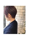 ショート ラベンダーアッシュ