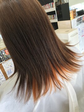 ネクストインバルサム 大和田店(NEXT in balsam) インナーカラー(オレンジ)