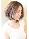 【30代40代50代】ギリギリ結べる大人のひし形ボブ