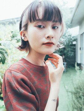 ヘアアンドリラクゼーション シャッセ(Hair&Relaxation SASE) インナーホワイトボブ