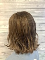 クレア(CREA)&nbsp;黒染め履歴からのミルクティーベージュ