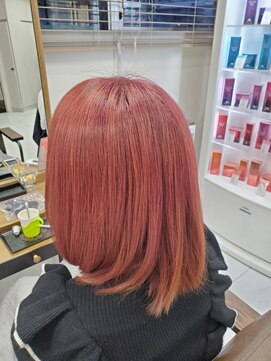 ヘアアンドメイク イムス(hair&make imus) 【imus東戸塚】チェリーピンク