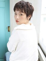 バース(BIRTH)&nbsp;天神【BIRTH】マニッシュショート×眉上バング