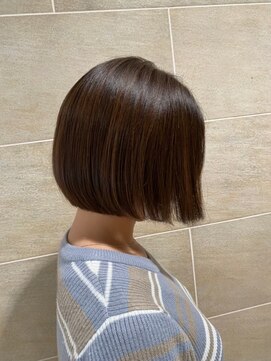 アニュー ヘア アンド ケア(a New hair&care) 髪質改善/暗髪/フェザーボブ/透明感/うる艶/フレンチガーリー