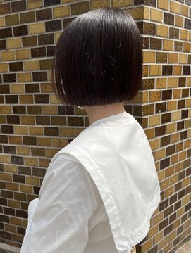 エディ(eddie) 【eddie】切りっぱなしボブ