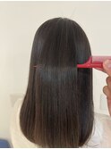 オーダー大人気の酸性ストレート☆自分史上最高のツヤ