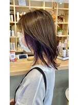 フィッカ(FIKKA)&nbsp;イヤリングカラー【バイオレット】