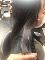 アプシー 三田駅前店(Apsee)&nbsp;インナーカラー×ホワイトグレー