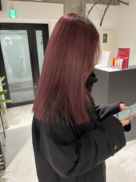 ヨーク(YOKE) 【YOKE】大人かわいいケアブリーチ暖色カラー