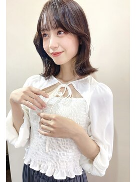 リコバイアフロート(riko by afloat) 韓国ヘア/レイヤーカット/サイドバング/レイヤーカット