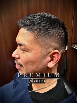 プレミアムバーバー 銀座店(PREMIUM BARBER produce by HIRO GINZA) スキンフェードスタイル