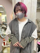 ガルボ ヘアー(garbo hair) ハイトーンアンブレラカラー10代20代