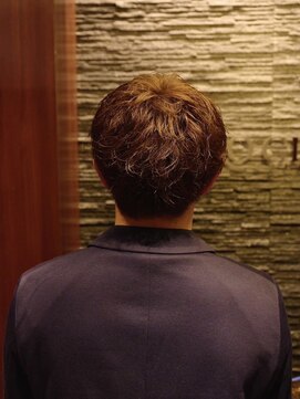 ヒロギンザ 青山店(HIRO GINZA) かき上げニュアンスマッシュサイドパート韓国マッシュフェード