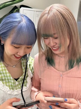 ベレーザ 渋谷(BELEZA) 3938ニュアンスカラーグラデーションハイトーンカラー