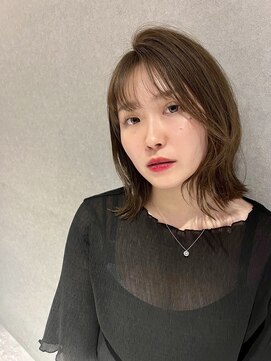 プエンテ(PUENTE) ミディアム × オリーブカラー