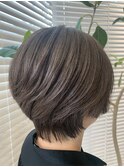 脱白髪染めハイライトカラー30代40代50代