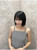 切りっぱなし♪ミニボブスタイル