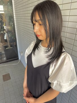 ヘアアンドスペース ベロン(hair&space velon) 黒髪レイヤー