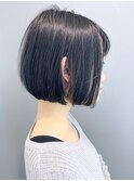 大人かわいいナチュラルボブ耳かけ