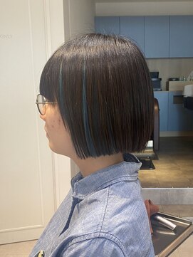 バサ 鷺ノ宮店(BASSA) 【インナーカラー】ショートボブ